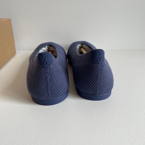 Allbirds Tree Breezers Ballet Flats Blue Women's Size 9.5 Comfort Casual New Box - Picture 4 of 9